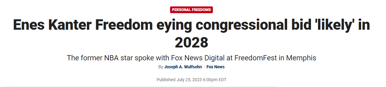 screenshot from Fox News