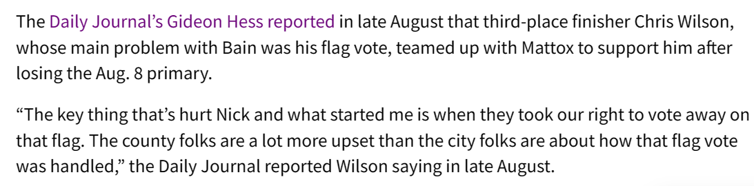 screenshot from the Mississippi Free Press