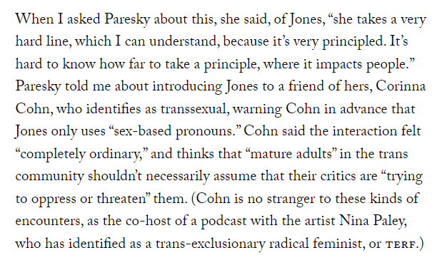 screenshot from the New Yorker