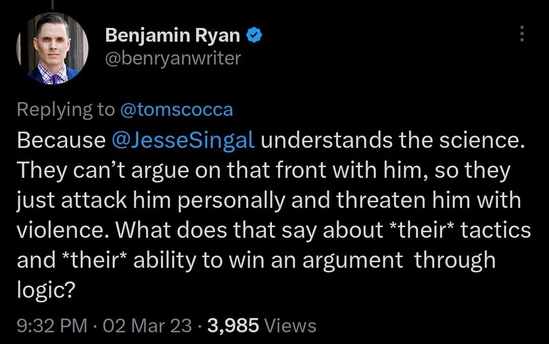  screenshot from Twitter 
