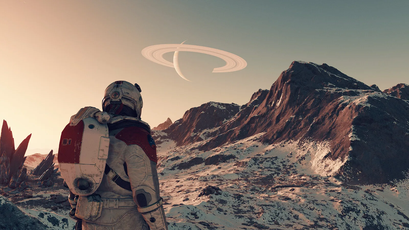  screenshot from Starfield, a video game with pronouns (not pictured) 