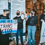 BREAKING: 9 Activists Arrested After Demanding MA AG Restore Trans Youth Care